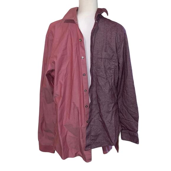 3 Dress Shirts Goodfellow UNLISTED Double Pump Size SIZE M 1 Slimfit Long Sleeve - Picture 5 of 10